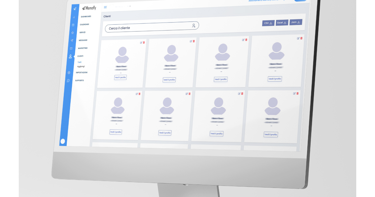 Come si gestiscono le anagrafiche?