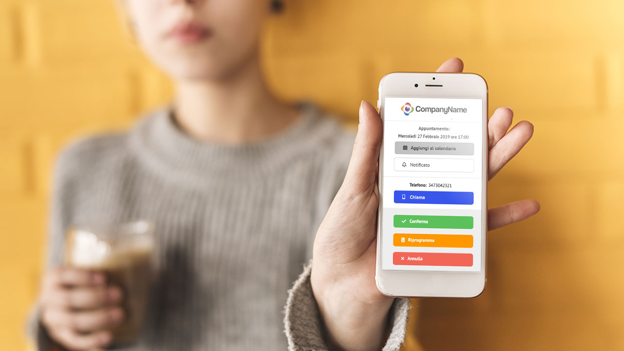 Messaggio di conferma: come personalizzare la pagina di gestione dell'appuntamento